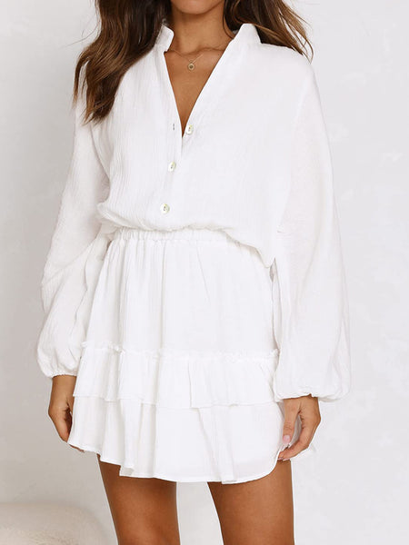 Printed Half Sleeve Top and Wide Leg Pants Set