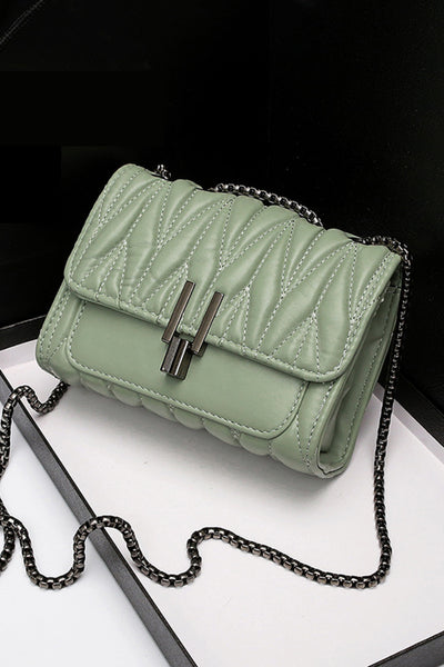Baeful PU Leather Crossbody Bag