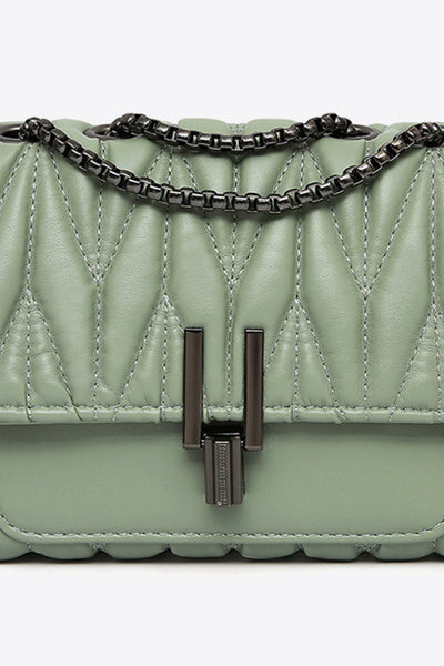 Baeful PU Leather Crossbody Bag