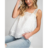 White blouse crochet