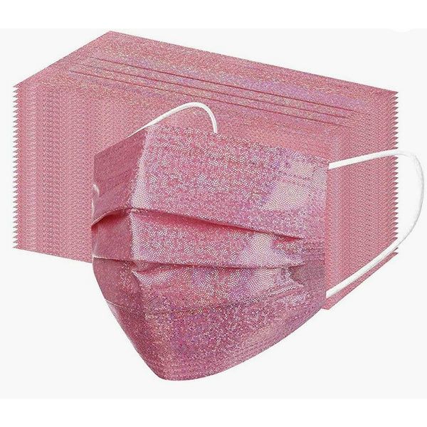 Disposable Glitter Mask (10 pack)