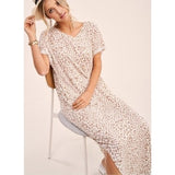 Maxi soft animal print ivory