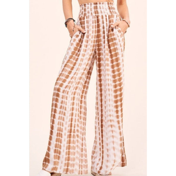 Sand print pant