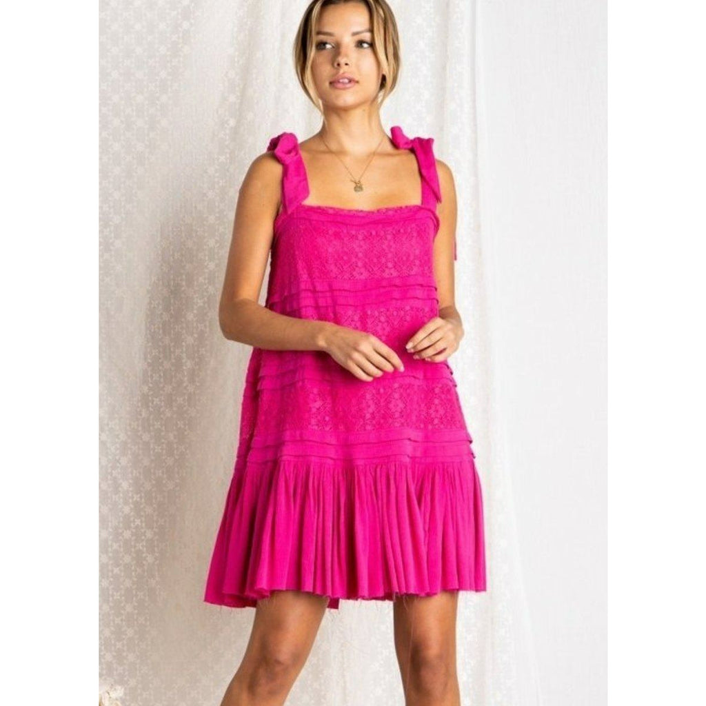 Magenta Favorite tunic dress