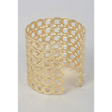 Chain cuff Bracelet gold