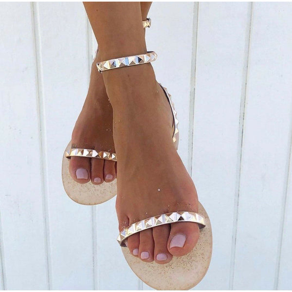 Delicate  rose gold Sandals