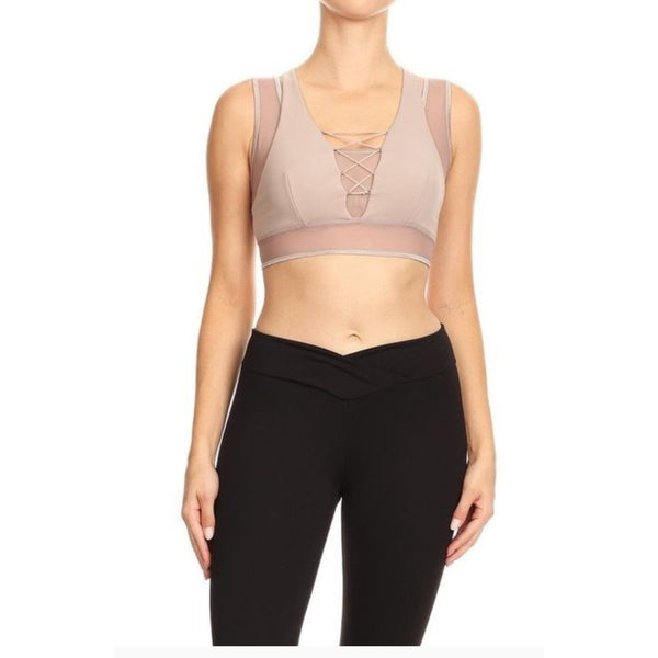Tokio bra top Mocha