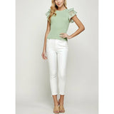 Mint blouse strech