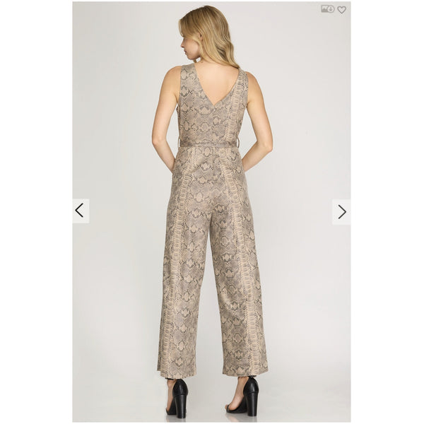 Snake Mix jumpsuit