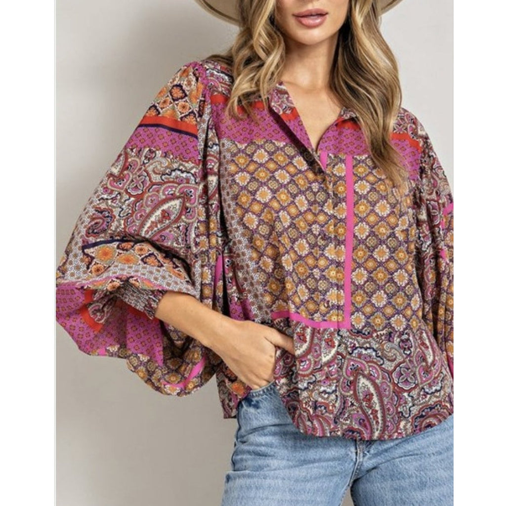 The print Blouse