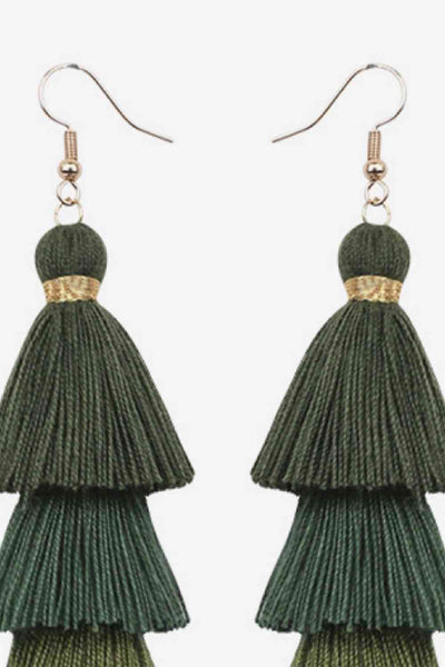 Layered Tassel Earrings
