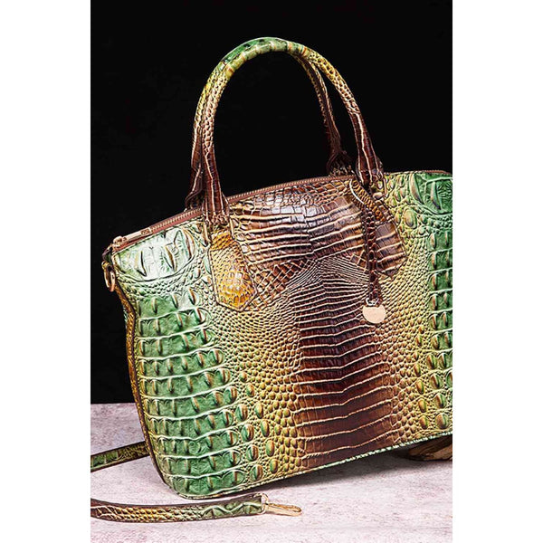 Gradient PU Leather Handbag