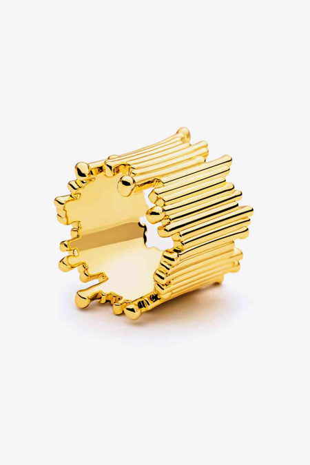 Geometrical Shape Zinc Alloy Frame Dangle Earrings