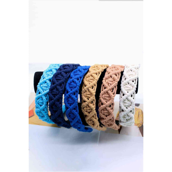 Can't Stop Your Shine Macrame Headband