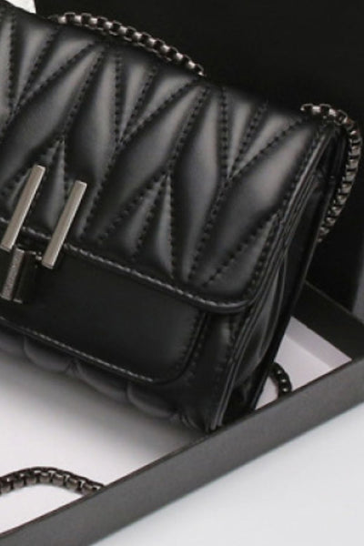 Baeful PU Leather Crossbody Bag