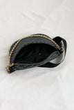 Printed PU Leather Sling Bag