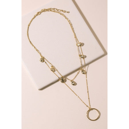 Geometrical Shape Zinc Alloy Frame Dangle Earrings