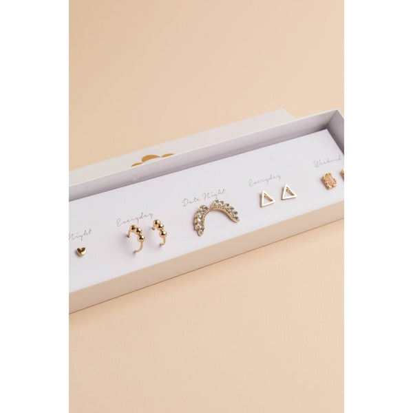 Bri Gold Plated Studs set