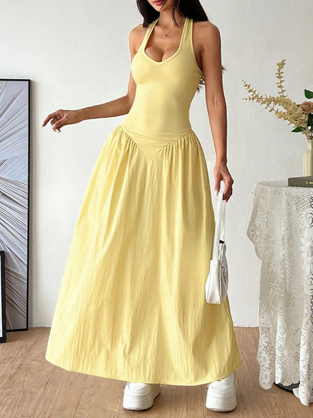 Button-Down Sleeveless Top and Shorts Set
