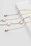 Freshwater Pearl Stainless Steel Necklace