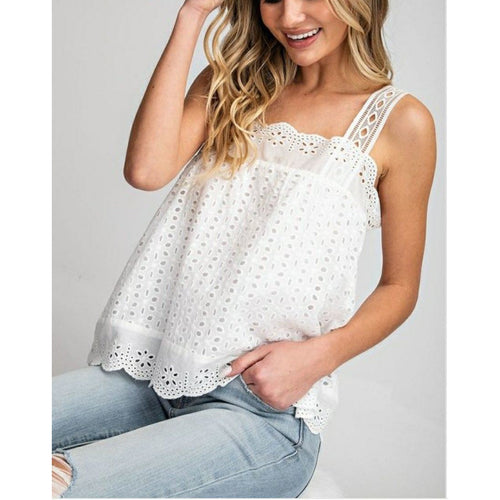 White blouse crochet