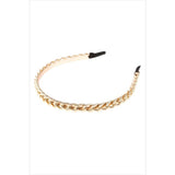 Headband gold chain