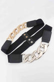 Chain Detail Elastic Belt