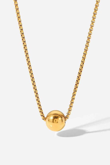 2 layers necklace gold